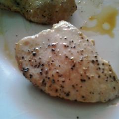 A picture of Super-easy black pepper chicken!.