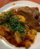 Bifes a la criolla súper rápido y fácil