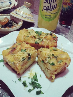 صورة لوصفة بطاطا شاورما 😋😋😋 بنييينة