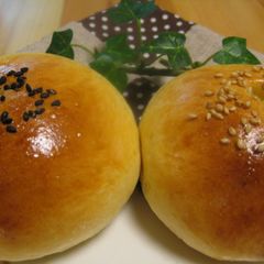 A picture of Fluffy Moist Anpan (Bread Roll filled with Anko).