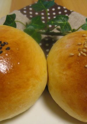 A picture of Fluffy Moist Anpan (Bread Roll filled with Anko).