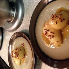 A picture of Caramelized Pears.
