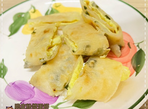 脆皮粉漿蛋餅 的食譜成品照片