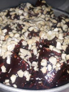 A picture of Biscuit cocoa fudge.
