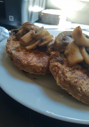 Una foto de Hamburguesas de Soja