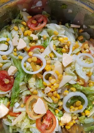 A picture of IceBerg Salad.
