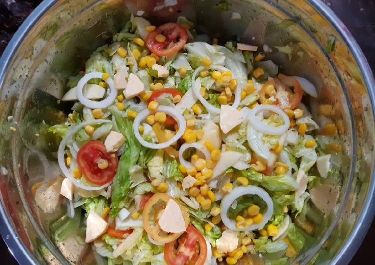 Recipe of Super Quick IceBerg Salad