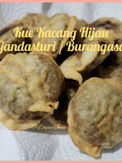Foto resep Kue Kacang Ijo (Gandasturi atau Burangasa)
