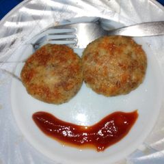A picture of Potato cheese tikki.