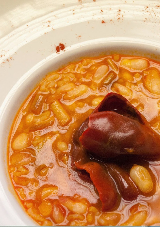 Una foto de Arroz con Habichuelas (Veganas)