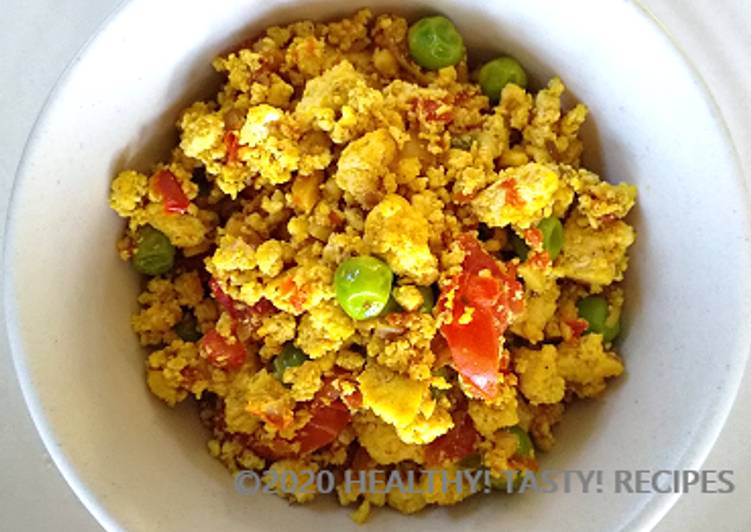 Recipe of Quick Soya Veggie Scramble