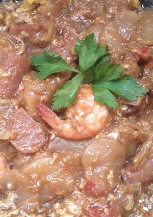 Foto resep Seblak Udang Sosis