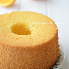 A picture of No-Fail Orange Chiffon Cake.