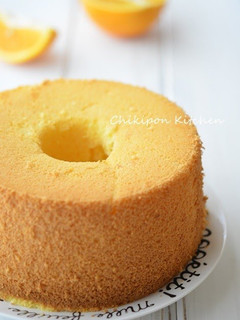 A picture of No-Fail Orange Chiffon Cake.
