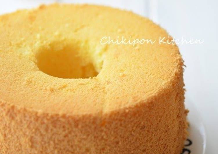How to Prepare Award-winning No-Fail Orange Chiffon Cake