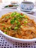 Pork Kimchi Cooked Rice for Parties