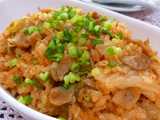 pork kimchi rice