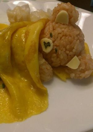 A picture of Rilakkuma Omurice.