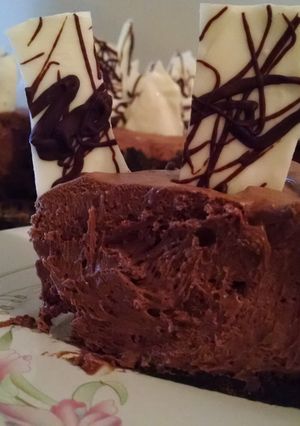 A picture of Chocolate, Chocolate Moose Cake.