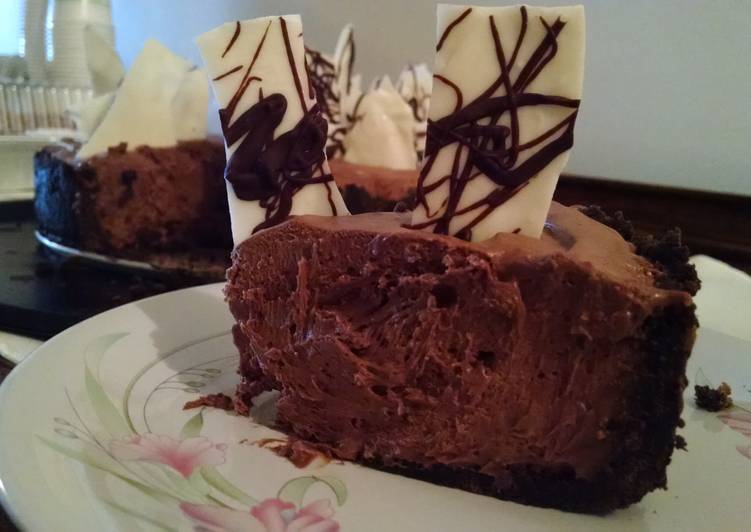 Easiest Way to Make Super Quick Homemade Chocolate, Chocolate Moose Cake