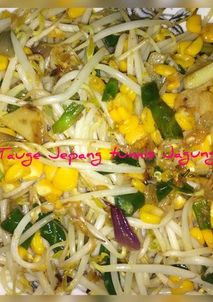 Foto resep Tauge Jepang Tumis Jagung