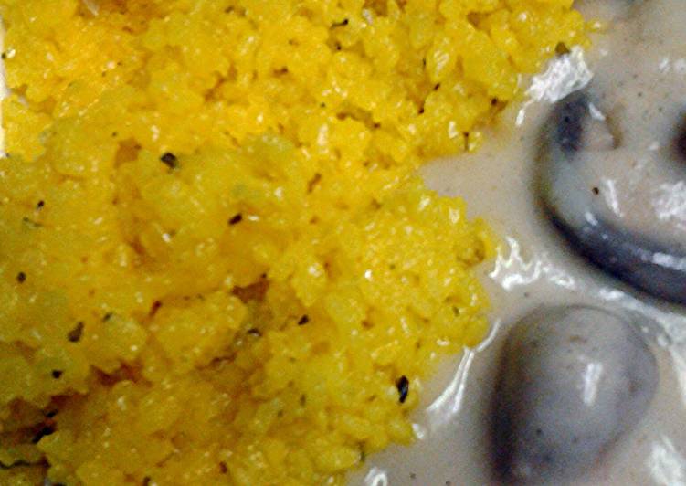 Parsley basil rice