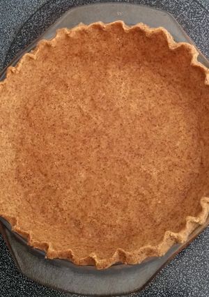 A picture of Hazelnut Pie Crust (paleo).