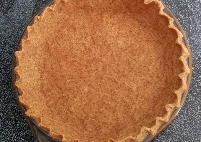 Steps to Make Perfect Hazelnut Pie Crust (paleo)