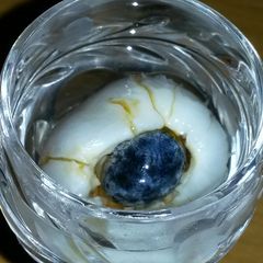 A picture of Sig's Lychee Eyeballs #myfavouriterecipes #halloweenathome.