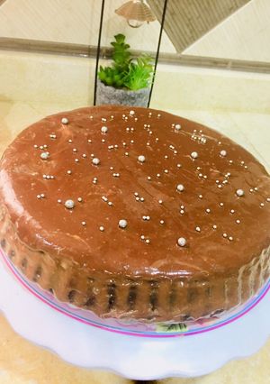 صورة لوصفة كيكة شوكولاته