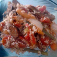 A picture of Easy Grilled Sausage Skillet.