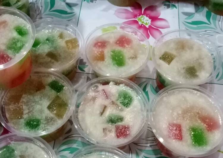 Resep Puding mozaik, Lezat