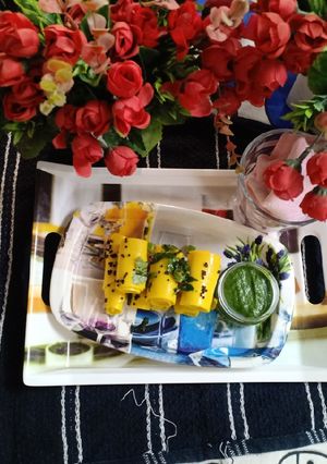 खांडवी (Khandvi recipe in Hindi) रेसिपी मुख्य फोटो