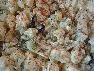 4th of July cauliflower salad, instead of potato salad.