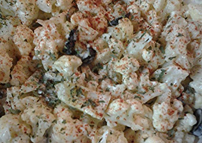 Recipe: Appetizing 4th of July cauliflower salad, instead of potato
salad.