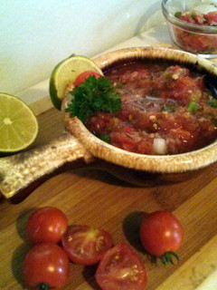 A picture of Fresh Garden Salsa.