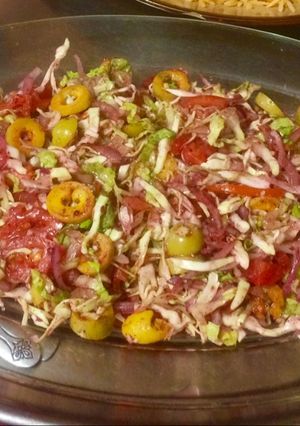 صورة لوصفة سلطة الملفوف بالسماق 🥗