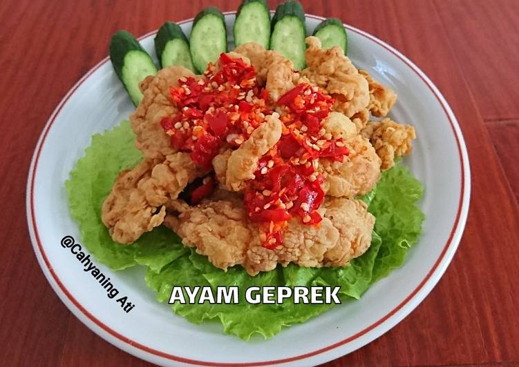 Ayam geprek