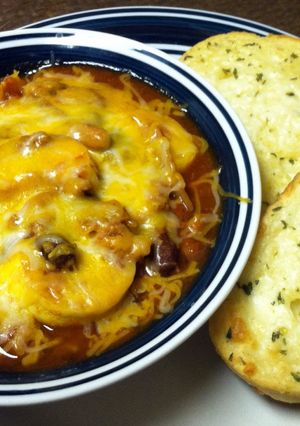 A picture of Vegetable Chili With Turkey.