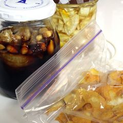 A picture of How to Preserve Yuzu: Frozen Peels, Yuzu Ponzu Sauce, and Yuzu Tea.