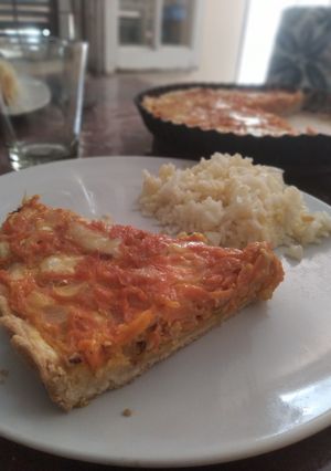 Una foto de Tarta de zanahoria con masa triple nueve de aceite