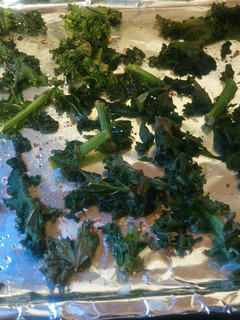 A picture of Kale chips.