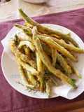 Curried Green Bean Tempura