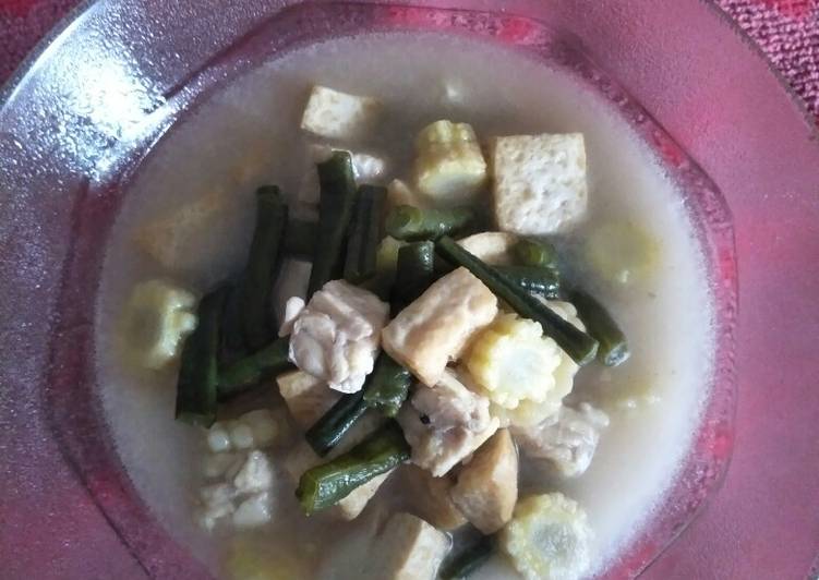 Lodeh tahu tempe bumbu racik