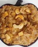 Apple bread Halwa