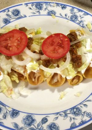 A picture of Taquitos (Flautas).