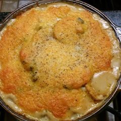 Super Easy sausage potato bake A picture of Super Easy sausage potato bake.