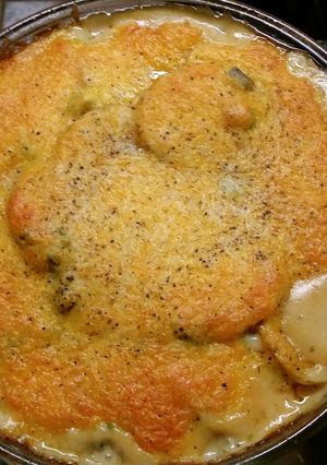 A picture of Super Easy sausage potato bake.