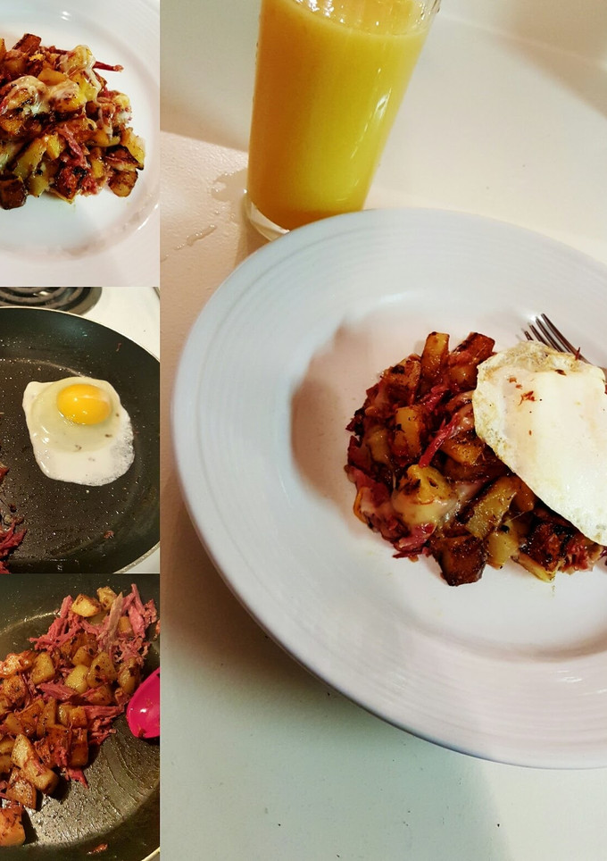 A picture of Corned Beef Hash.