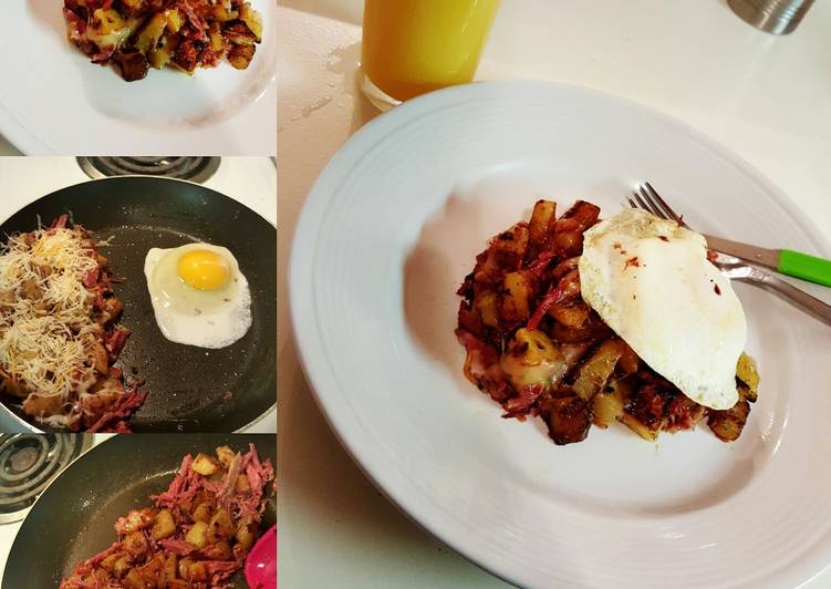 Simple Way to Prepare Super Quick Homemade Corned Beef Hash